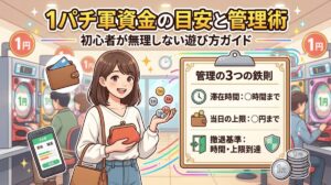 1パチ軍資金の目安と管理術